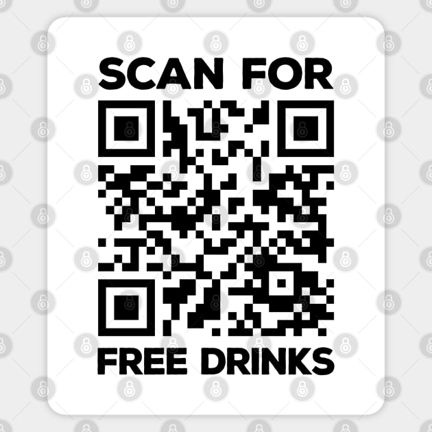 Rick Roll QR Code - Scan For Free Drinks Sticker by DankFutura